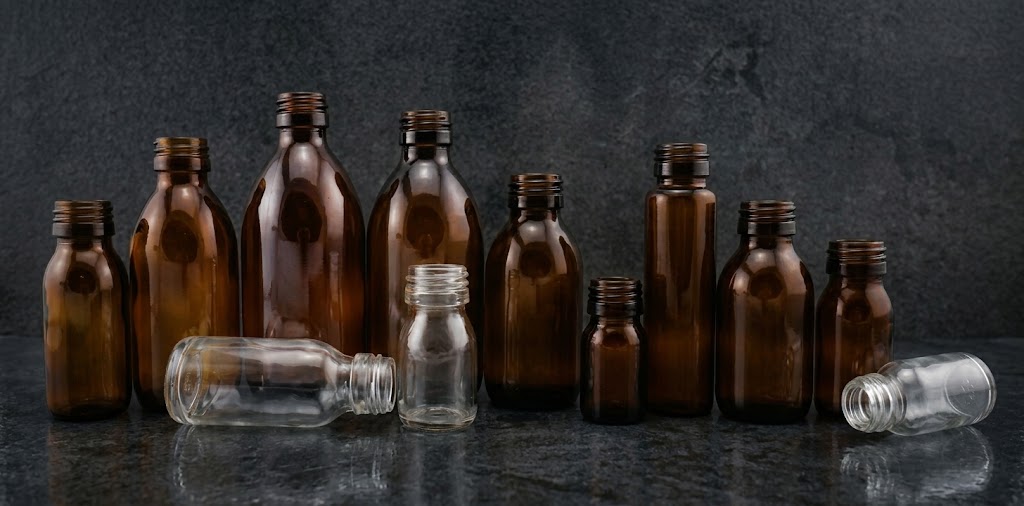 Custom mold and OEM PET pharmaceutical bottles in various neck finishes and capacities
