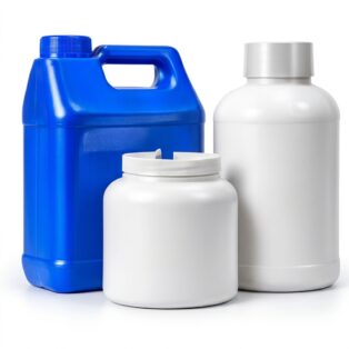 Heavy-duty HDPE plastic containers manufactured by Alpha Plastic BD in Bangladesh