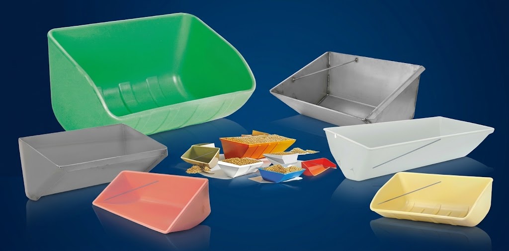 Plastic elevator bucket manufacturer in Bangladesh providing durable industrial elevator buckets for bulk material handling systems.